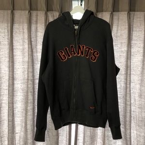 Nike Large Gray SF Giants Jacket